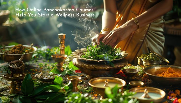 How Online Panchakarma Courses Help You Start a Wellness Business