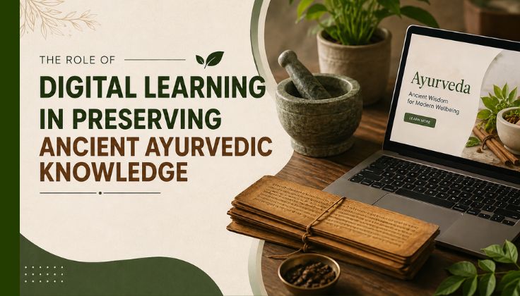 The Role of Digital Learning in Preserving Ancient Ayurvedic Knowledge