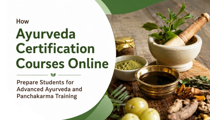How Ayurveda Certification Courses Online Prepare Students for Advanced Ayurveda and Panchakarma Training