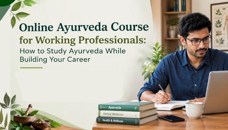 Online Ayurveda Course for Working Professionals: How to Study Ayurveda While Building Your Career