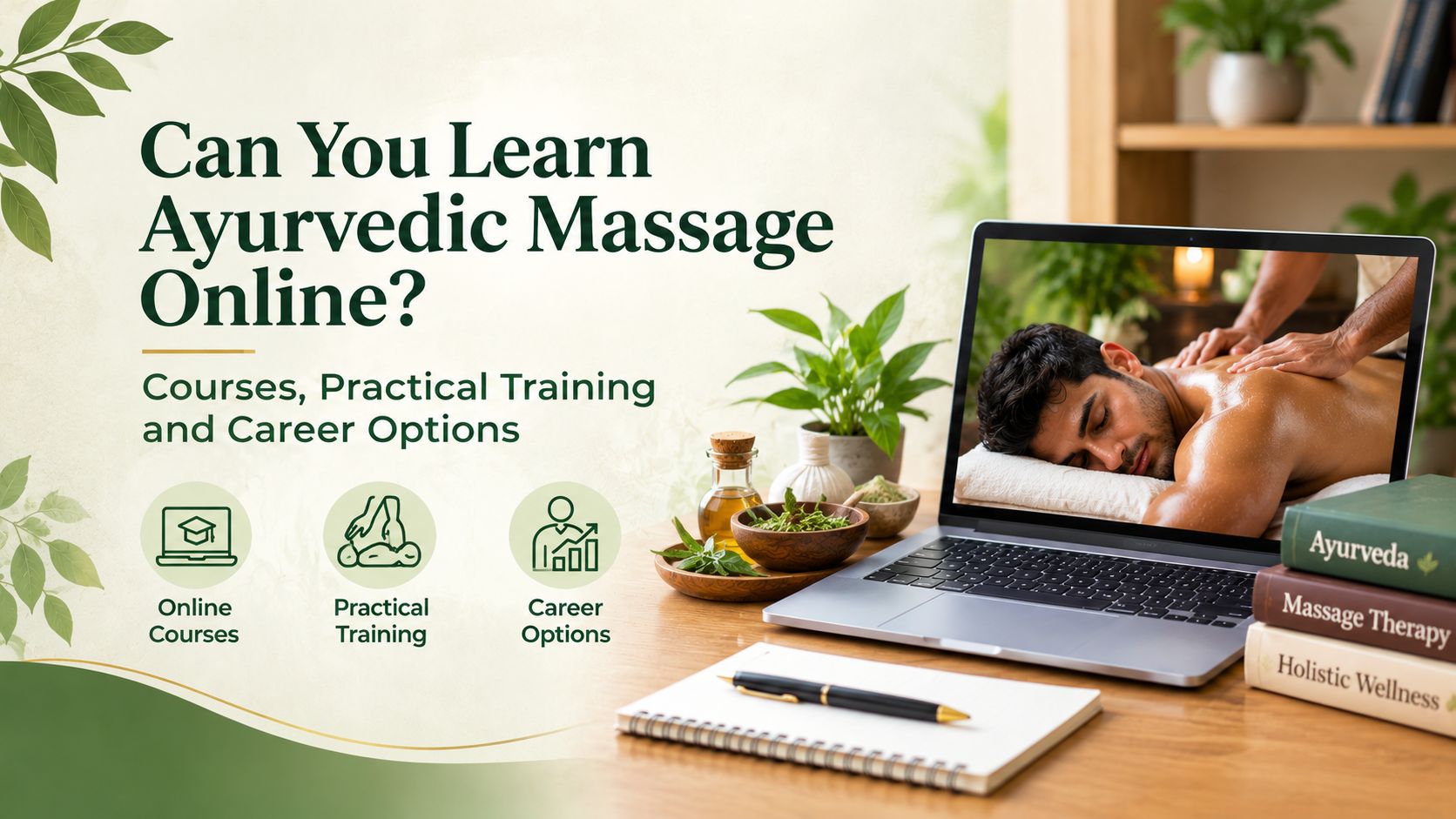 Can You Learn Ayurvedic Massage Online? Courses, Practical Training and Career Options